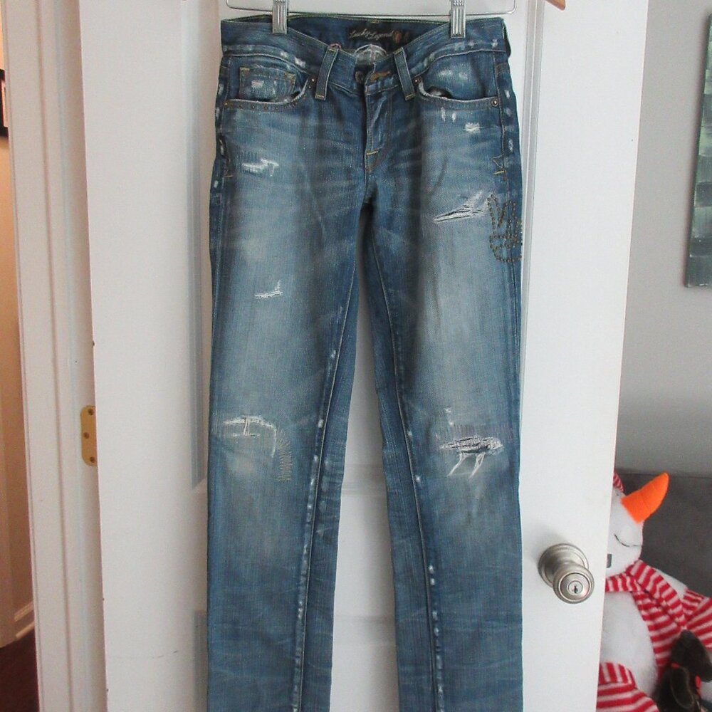 New Never Worn Size 0/25 Lucky Jeans